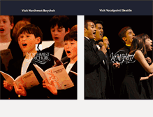 Tablet Screenshot of nwchoirs.org